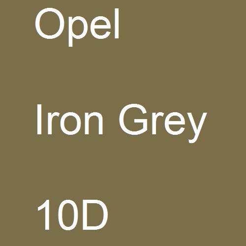 Opel, Iron Grey, 10D.